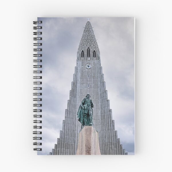 Item preview, Leif Erikson monument in front of Hallgrímskirkja. designed and sold by Alex Preiss.