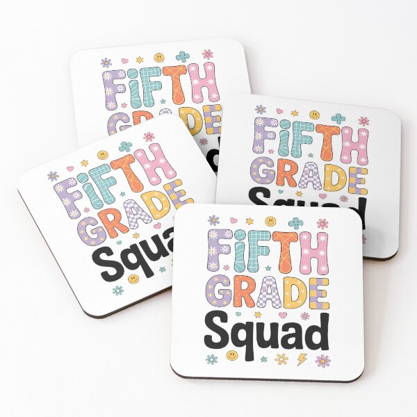Item preview, 5th Fifth Grade Squad Student Teacher Back to School designed and sold by BakeryDozen.