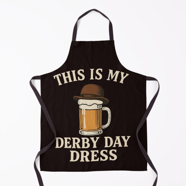 Item preview, This Is My Derby Day Dress – Funny Beer Mug & Hat Graphic designed and sold by FrameFlow.