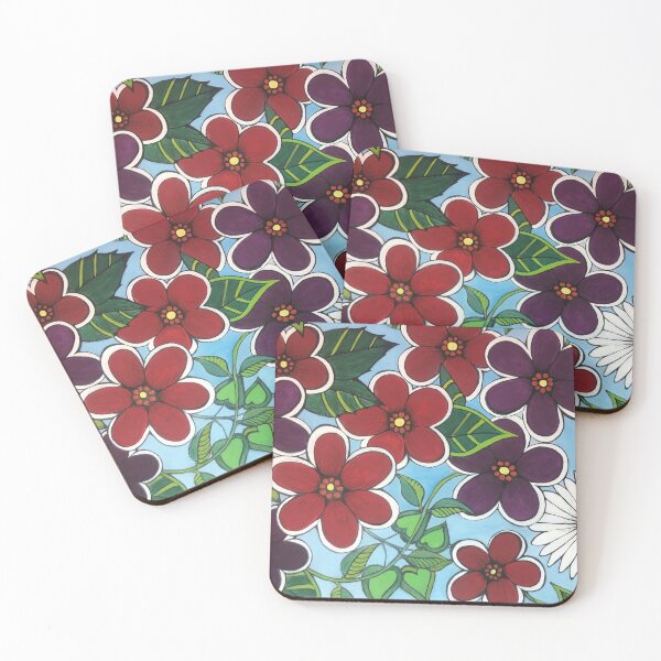 Item preview, Crimson garden designed and sold by Jamdezines.