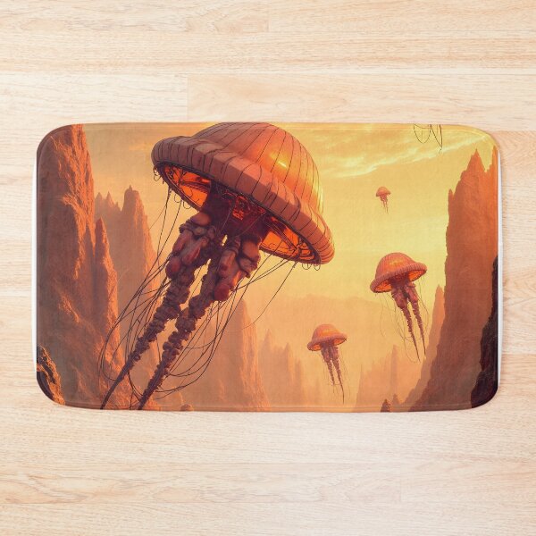 Item preview, Celestial Jellyfish Migration designed and sold by oanaunciuleanu.