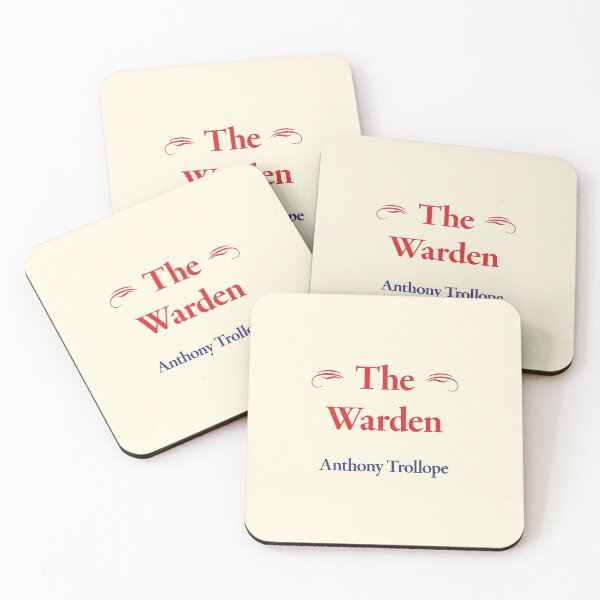 Item preview, Anthony Trollope, The Warden, Classic Literature designed and sold by CharlottePlaceArt.
