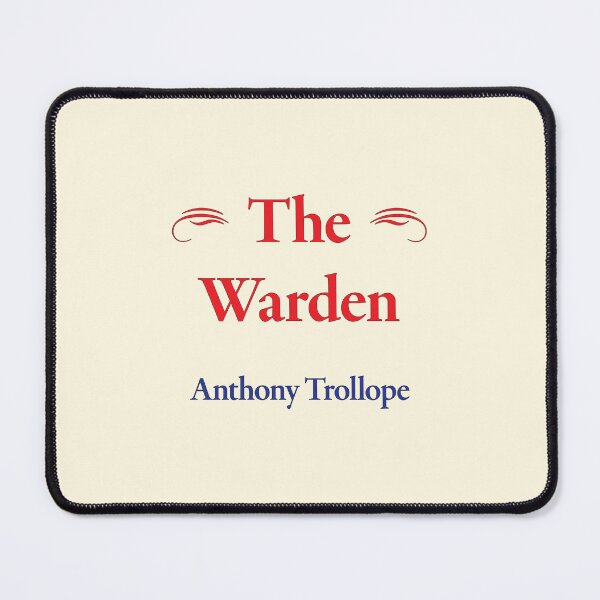 Item preview, Anthony Trollope, The Warden, Classic Literature designed and sold by CharlottePlaceArt.