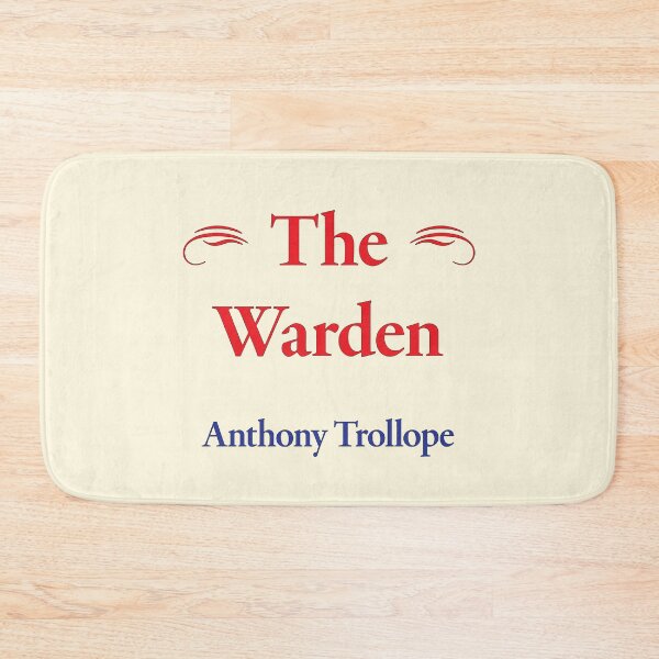 Item preview, Anthony Trollope, The Warden, Classic Literature designed and sold by CharlottePlaceArt.