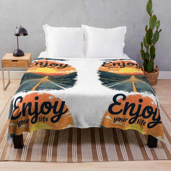 Item preview, Enjoy Your Life Adventure T-Shirt designed and sold by ArtsAmaze.