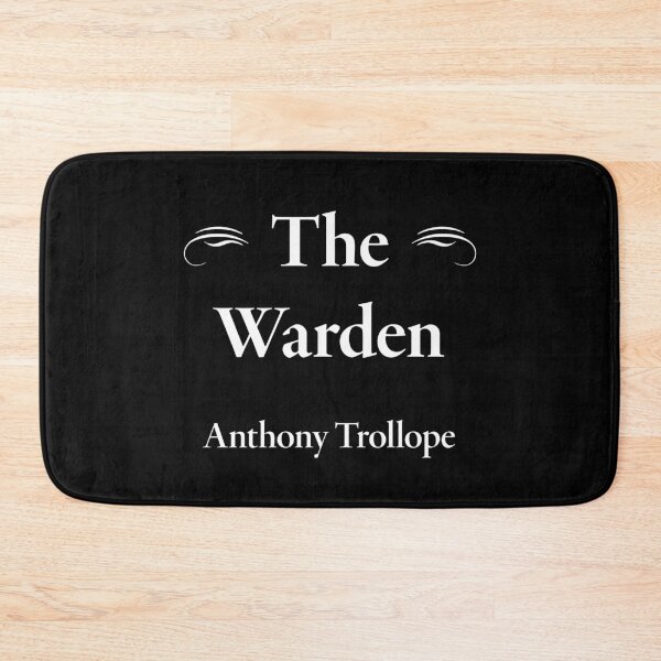 Item preview, Anthony Trollope, The Warden, Classic Literature designed and sold by CharlottePlaceArt.