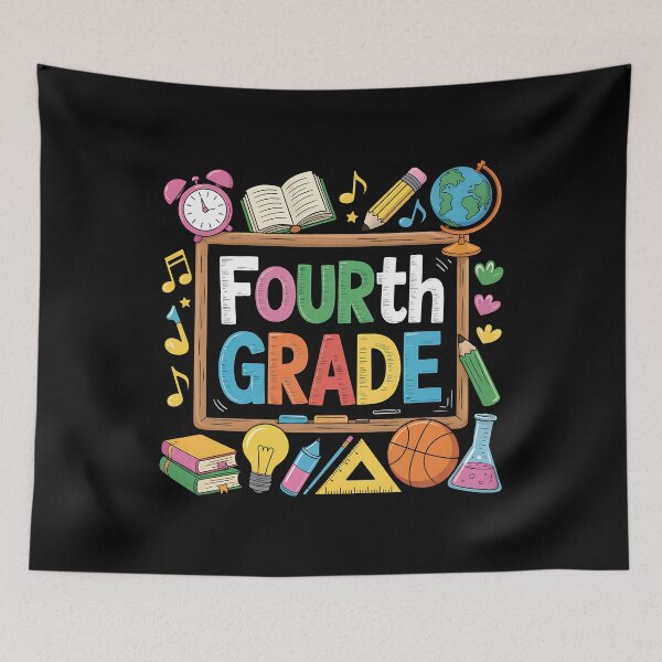 Item preview, Back to School Hello Fourth Grade Team 4th Grade designed and sold by BakeryDozen.