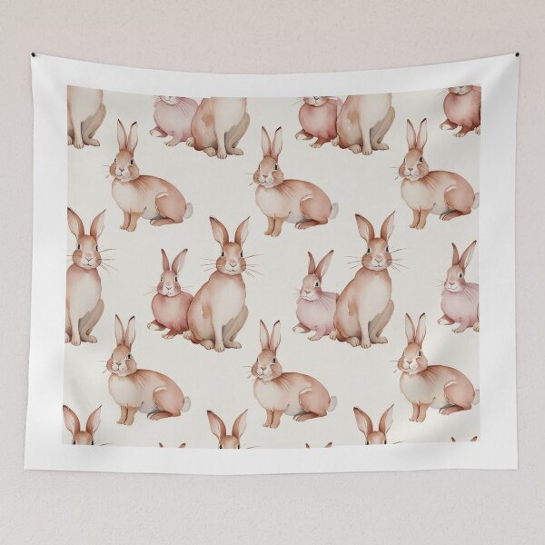 Item preview, rabbit pattern designed and sold by MeerkatArt.