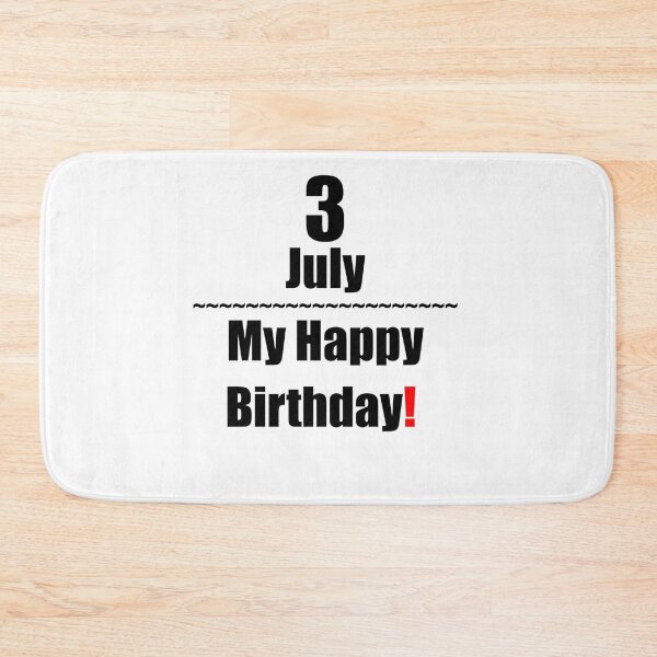 Item preview, 3 July Birthday designed and sold by ariksworld.