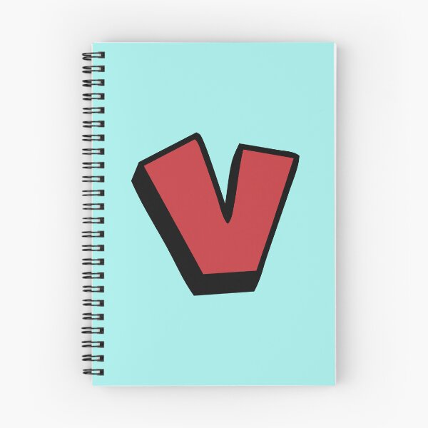 Item preview, Letra V Estilo Videojuego – Texto Divertido y Colorido designed and sold by charlypicazo.
