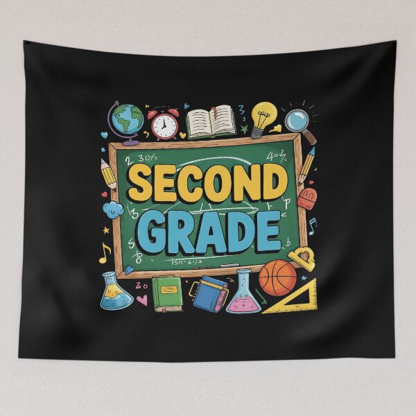 Item preview, Back to School Hello Second Grade Team 2nd Grade designed and sold by BakeryDozen.
