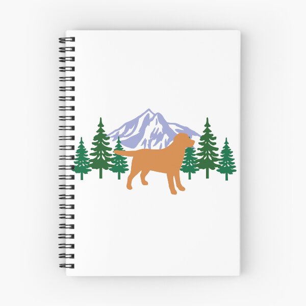 Item preview, Red Fox Labrador Silhouette Evergreen designed and sold by HappyLabradors.