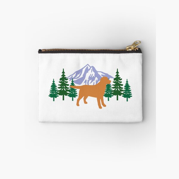 Item preview, Red Fox Labrador Silhouette Evergreen designed and sold by HappyLabradors.