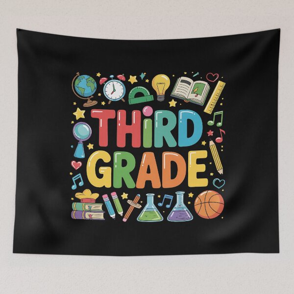 Item preview, Back to School Hello Third Grade Team 3rd Grade designed and sold by BakeryDozen.