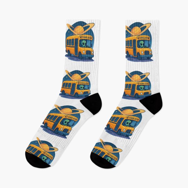 Item preview, Alien School Bus designed and sold by HEERMANArt.