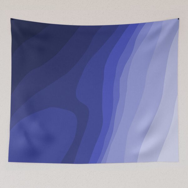 Item preview, Aesthetic blue flow design  designed and sold by TAbstractDesign.