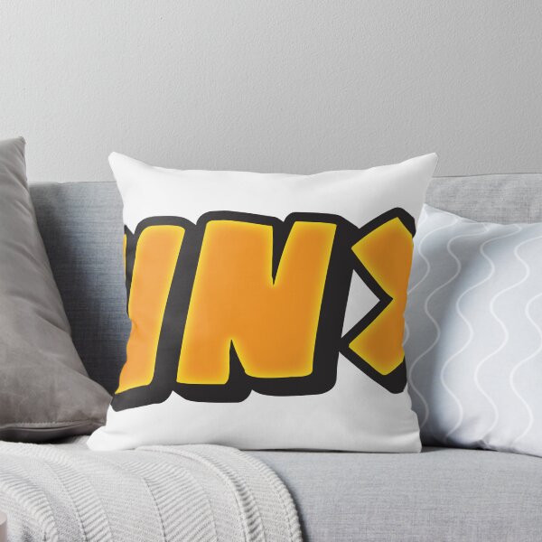 Aperçu de l'œuvre Autocollant texte Jinx créée et vendue par Sticktle.