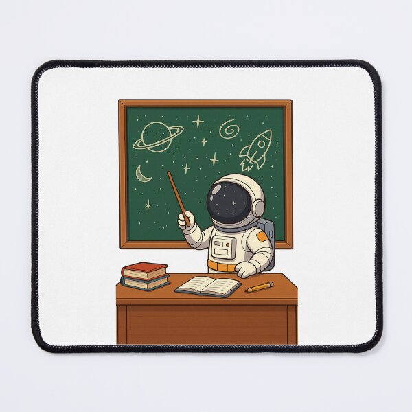 Item preview, Galactic Teacher: Astronaut in Class designed and sold by HEERMANArt.