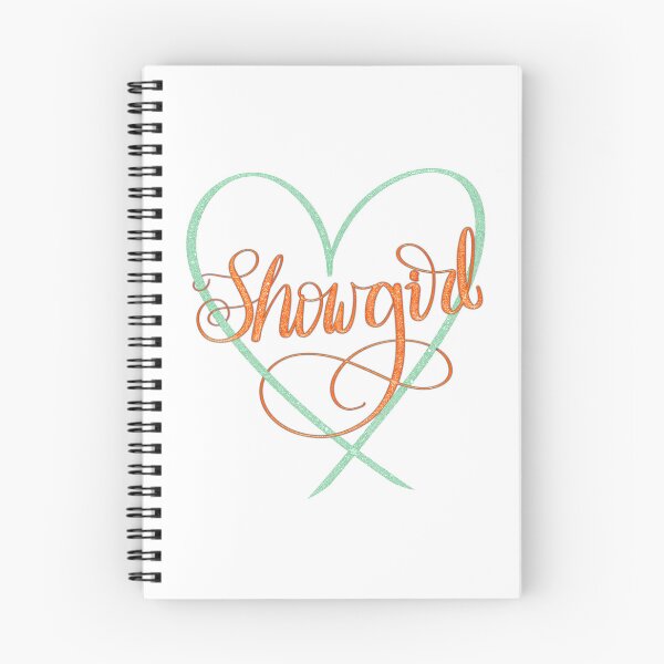 Item preview, Showgirl Sparkle Heart - Orange Mint designed and sold by IcyScribbles.