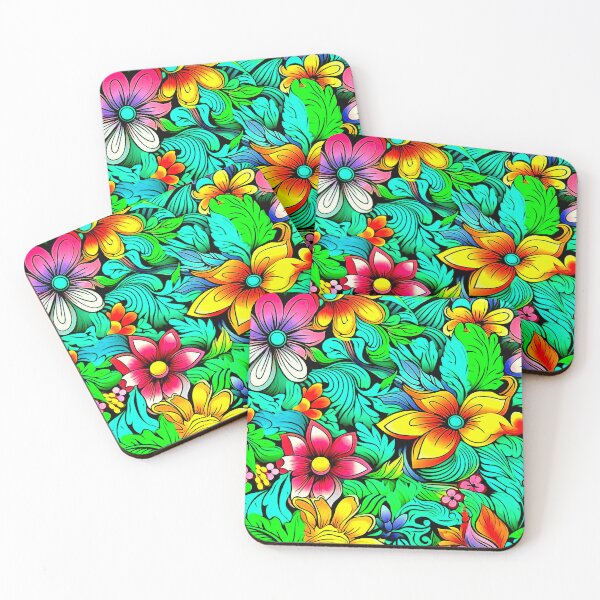 Item preview, Colorful Flowers designed and sold by ViaARTfactory.