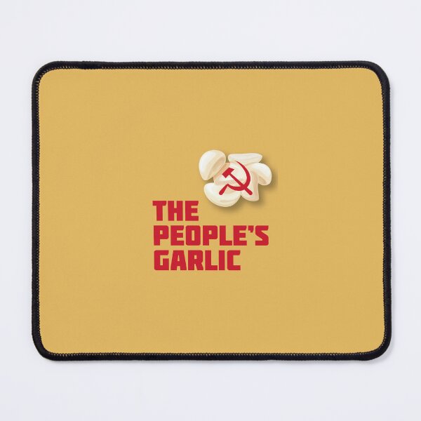 Item preview, The People's Garlic Communist Soviet Garlic Design designed and sold by WhimsyWatcher.