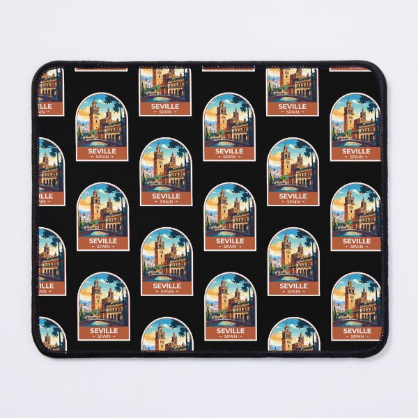Item preview, Seville City Spain Travel Sticker designed and sold by TulipaGraphics.