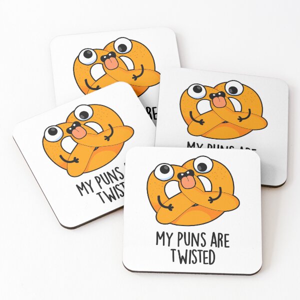Item preview, My Puns Are Twisted Funny Pretzel Pun  designed and sold by punnybone.