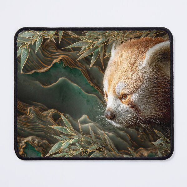 Item preview, Red Panda in a bamboo forest designed and sold by ImaConnection.