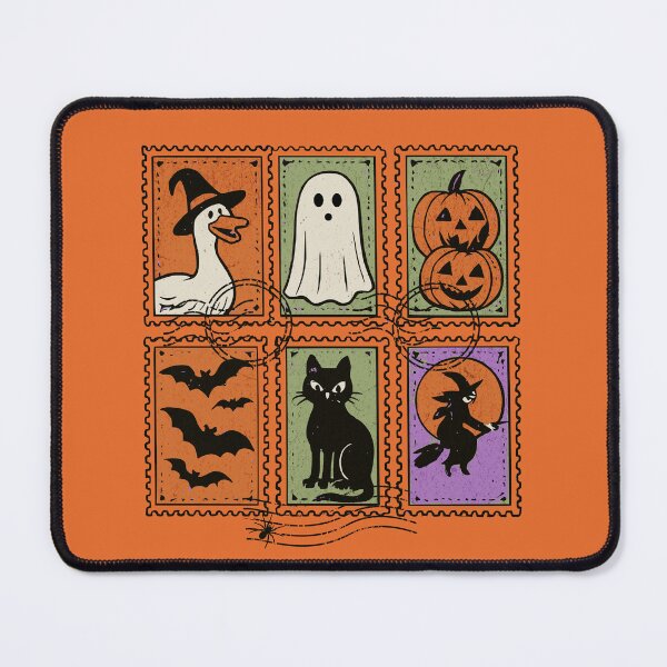 Item preview, Vintage Halloween Stamps designed and sold by Windmill Wildflowers.