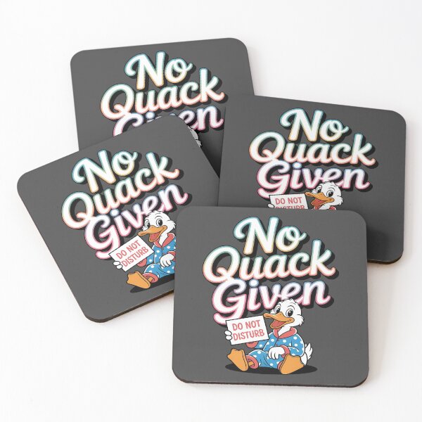 Item preview, No quack given - Duck wanted - Duck is my passion - The duck look - The power of duck - Wear duck - I love duck - Duck now designed and sold by JansenGS.