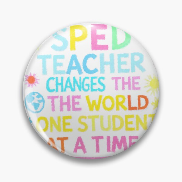 Item preview, SPED Teacher Changes The World One Student at a Time designed and sold by SynizesisShop.