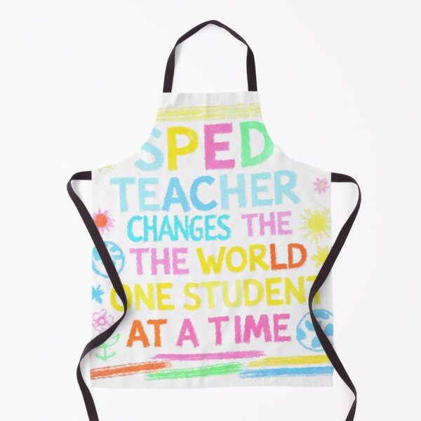 Item preview, SPED Teacher Changes The World One Student at a Time designed and sold by SynizesisShop.