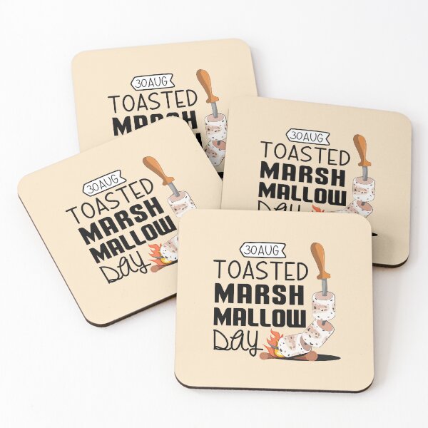 Item preview, 30 Aug Toasted Marsh Mallow Day - Wacky Holidays  designed and sold by ChemicalXShop.