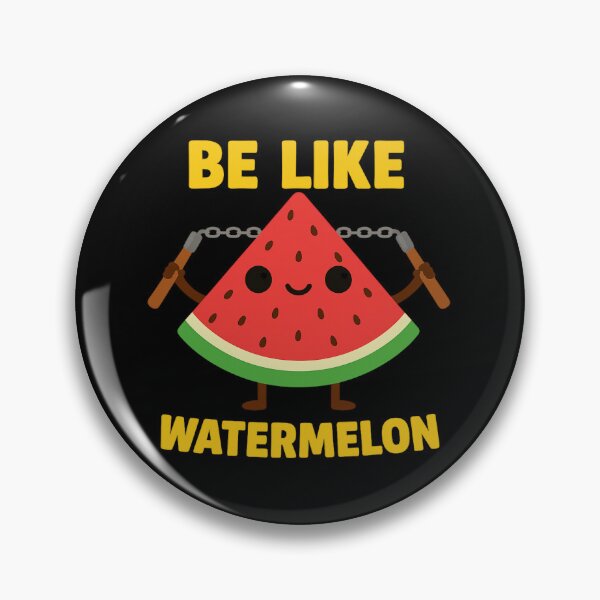 Artikelvorschau, Lustiges Wassermelonen-Cartoon-Design – Sei wie eine Wassermelone entworfen und verkauft von haitrieuic96.