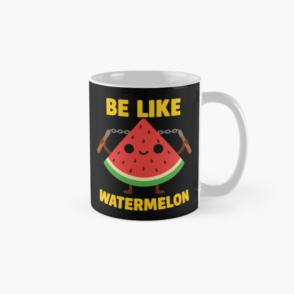 Item preview, Funny Watermelon Cartoon Design – Be Like Watermelon designed and sold by haitrieuic96.
