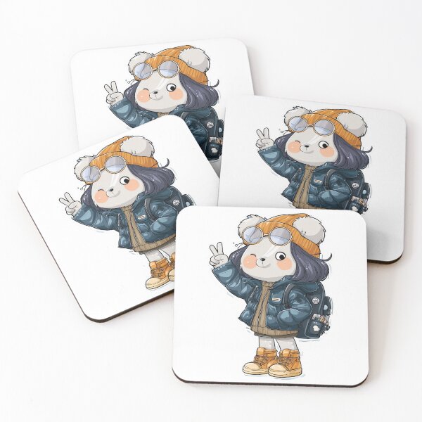 Item preview, Cute Hiking Gom (Bear)  designed and sold by PeikkoBear.
