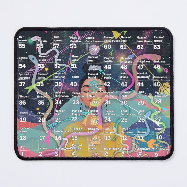 Item preview, Leela Game Board Cosmic Girl Design designed and sold by Misasha.