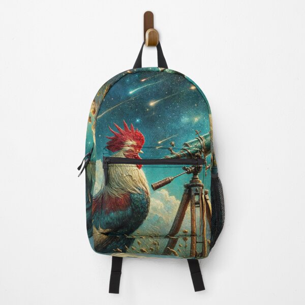 Item preview, Rooster Gazing at the Perseids designed and sold by M-Y-A-R-T-.
