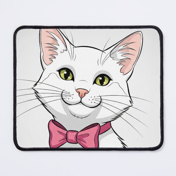 Item preview, White Elegant & Stylish cat designed and sold by piairz-shop.