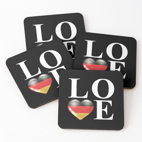 Item preview, I Love Germany Heart Flag Design | German Pride Gift | Deutschland Travel Souvenir designed and sold by artworkathome.