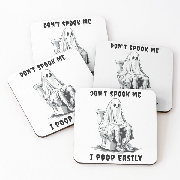 Item preview, Don't Spook Me I Poop Easily Funny Halloween IBS designed and sold by RockFireMerch.