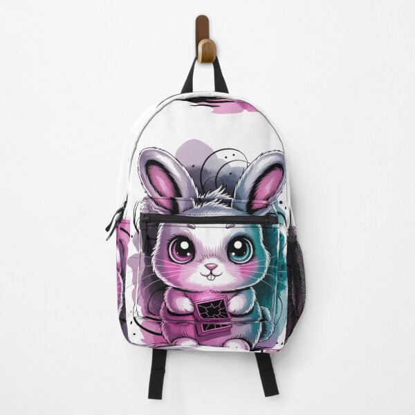 Item preview, Dark Rabbit with Mystery Box – Creepy Cute Design for Merchandise and Apparel designed and sold by FusiTink.