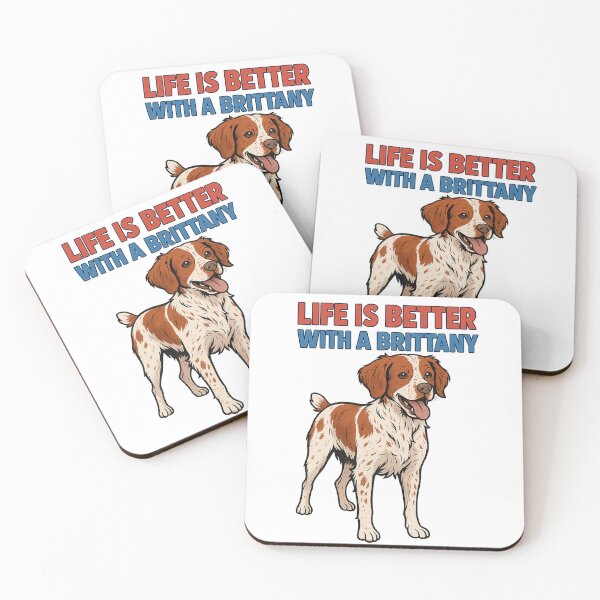 Item preview, Life Is Better with a Brittany Dog designed and sold by ApneaStore.