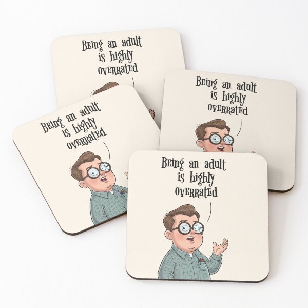 Item preview, BEING AN ADULT IS OVERRATED designed and sold by 2DKH.