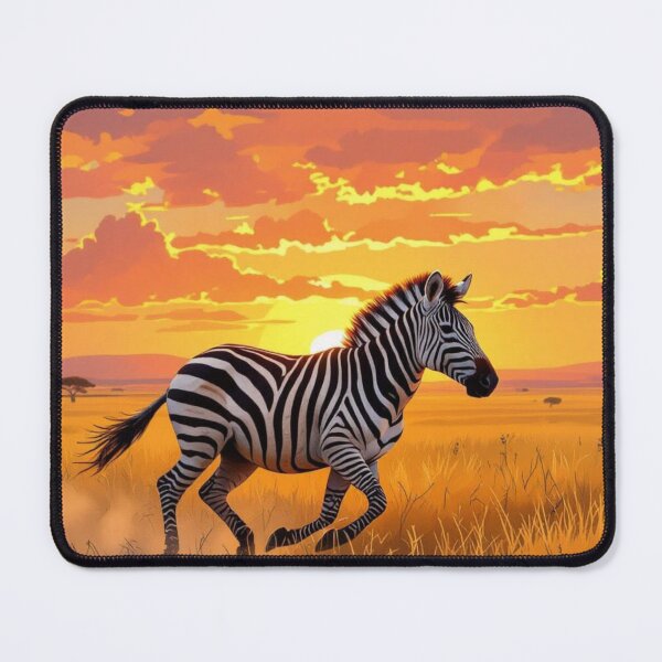 Item preview, Safari Sunset Zebra African Wildlife Apparel designed and sold by Safaris Apparels.