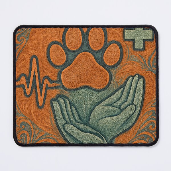 Item preview, Animal Rehab Therapist - Healing Hands Paw Pulse designed and sold by TONSNAP.