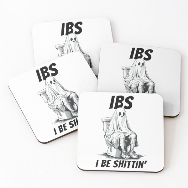 Item preview, IBS Halloween Ghost Humor designed and sold by RockFireMerch.