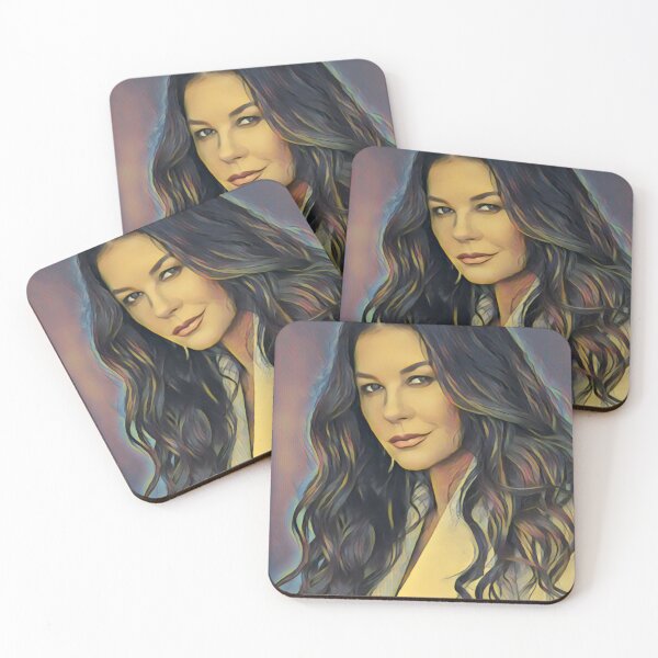 Item preview, Catherine Zeta Jones portrait designed and sold by Pinkgnomie.