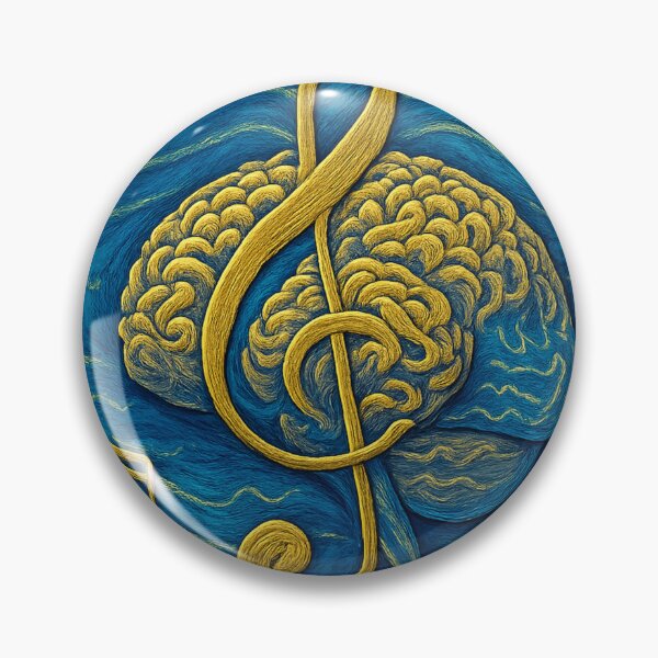 Item preview, Neuro Symphony - Music Therapist Brain Art designed and sold by TONSNAP.