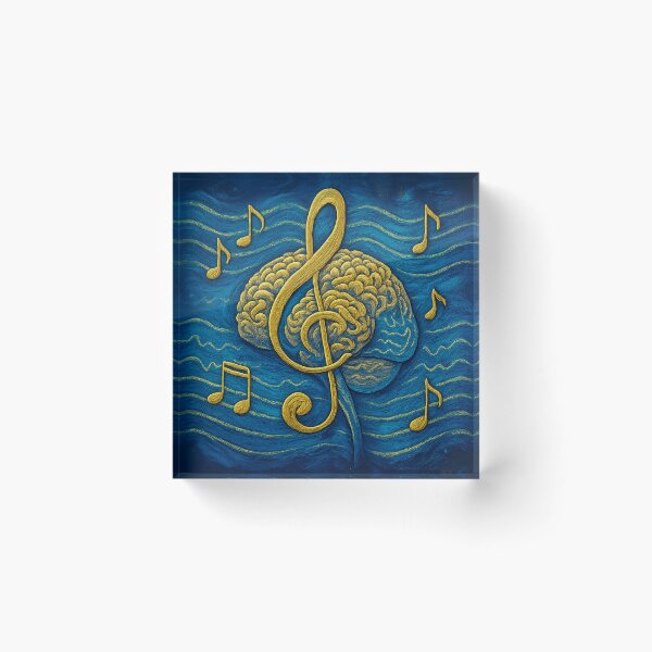 Item preview, Neuro Symphony - Music Therapist Brain Art designed and sold by TONSNAP.